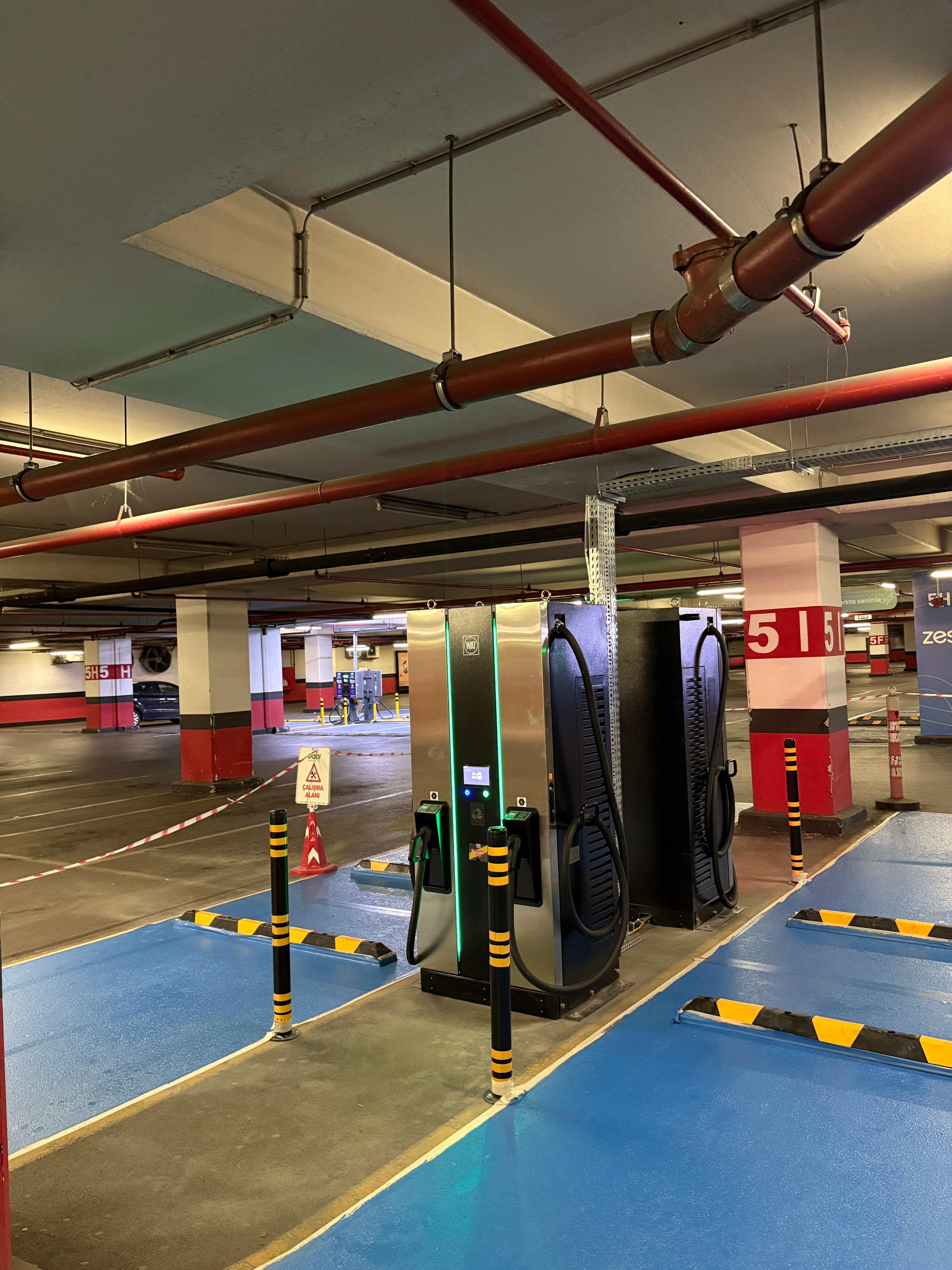 Otopark Şarj İstasyonu - Aydın Elektrik İş Yeri Çözümleri